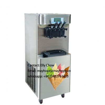 2018 New Product Used Soft Serve Ice Cream Machine Taro Flavor Flavor Ice Cream Powder